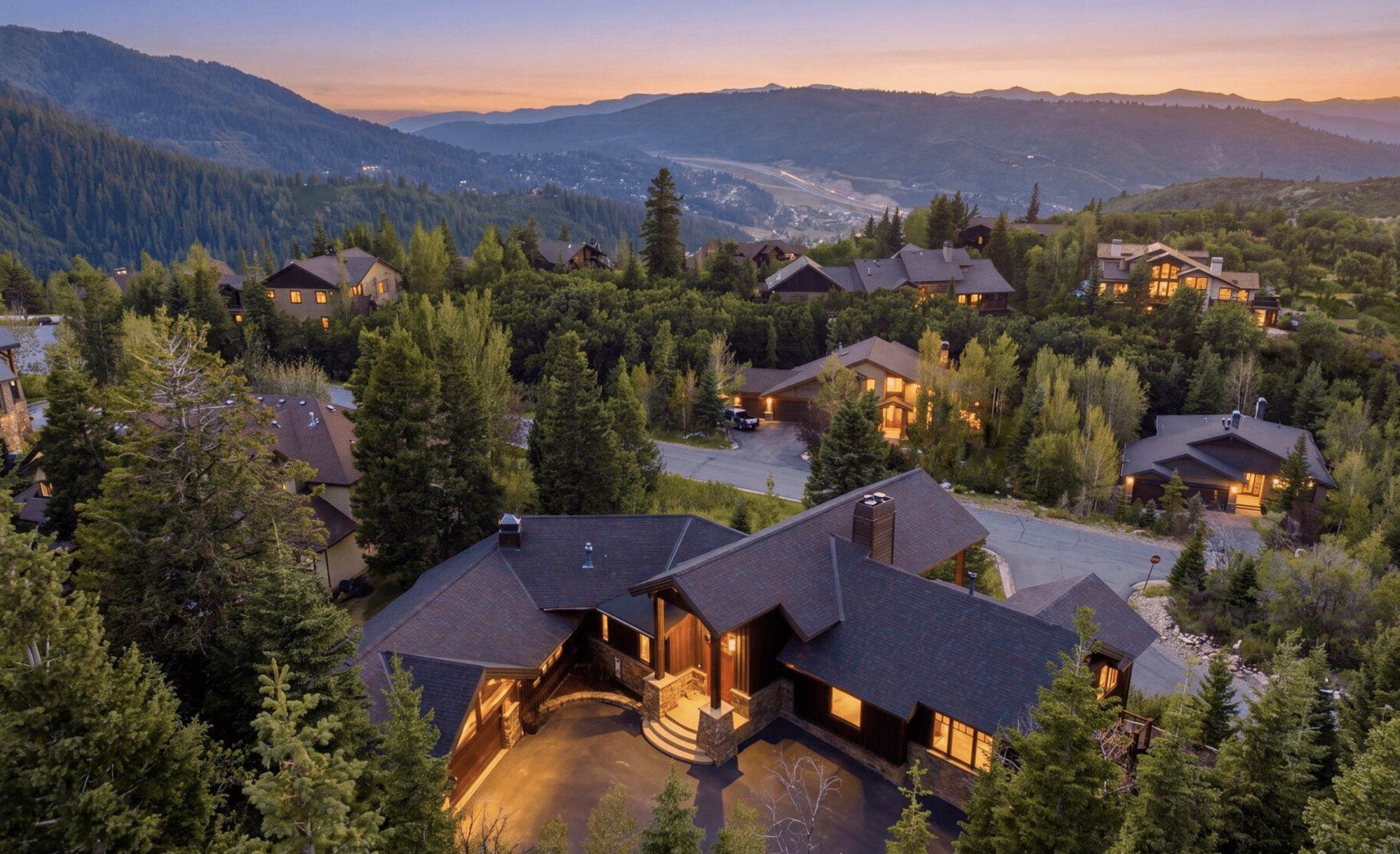 Rebuilt mountain home on a wooded lot in Summit Park, Utah